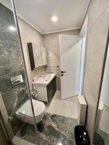 Koupelna v ubytování Antalya Lara Bölgesinde Lüks Daire