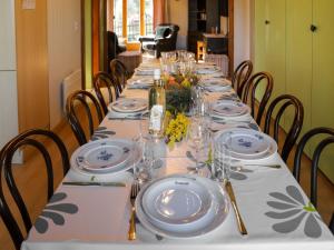 Restaurace v ubytování Chalet Peer Gynt by Interhome