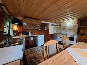 Kuchyň nebo kuchyňský kout v ubytování Chalet Lippnerhütte by Interhome