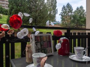 Balkón nebo terasa v ubytování Apartment Clair Matin 20 by Interhome
