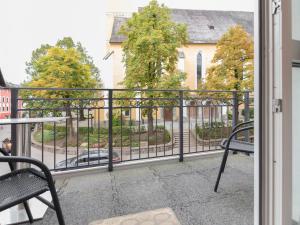 Balkon lub taras w obiekcie Apartment IVA by Interhome