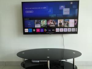TV a/nebo společenská místnost v ubytování Hamin De Thor Homestay-Benoni Garden Apartment