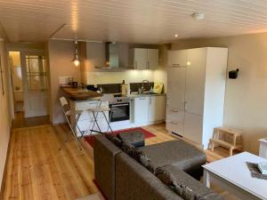 Kuchyň nebo kuchyňský kout v ubytování Apartment Zur Alten Böttcherei