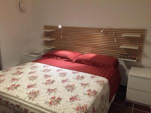 A bed or beds in a room at Villa sul mare Rosa Marina