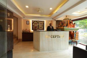 Móttaka eða anddyri á Hotel Nakshatra Inn VL Tuticorin

