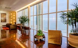 Posezení v ubytování Hotel Luzeiros São Luis