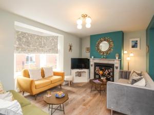 Et opholdsområde på Bay Cottage