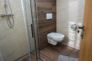 Koupelna v ubytování Apartmány Family Nová Lesná
