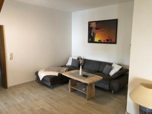 Χώρος καθιστικού στο Ferienhaus Staßfurt