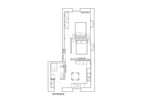 Plán poschodí v ubytovaní BillMar Luxury Apartment in the center of Gythio