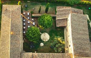 Zahrada ubytování Relais Della Rovere