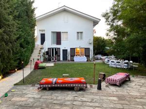 Zahrada ubytování Guest House Le Acacie