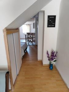 Una cocina o kitchenette en Cómodo estudio en la vía a termales
