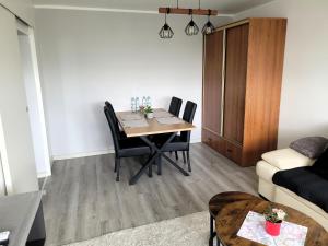 Posedenie v ubytovaní Apartament Gliwice Centaura, klimatyzacja