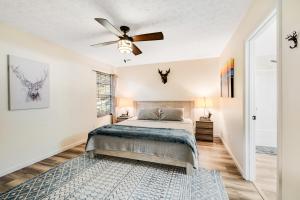 Postel nebo postele na pokoji v ubytování Casa Luna