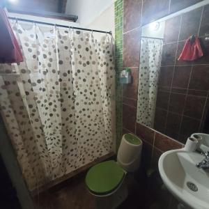 Ett badrum på Casa de campo