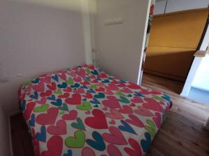 Postel nebo postele na pokoji v ubytování A 2 passi dagli impianti
