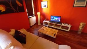 TV a/nebo společenská místnost v ubytování Borgo 134 + 22 fotografií