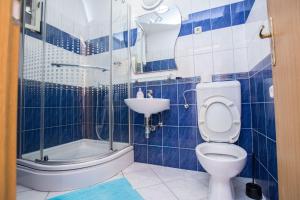 Koupelna v ubytování Apartment Goran