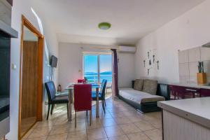 Kuchyň nebo kuchyňský kout v ubytování Apartment Goran