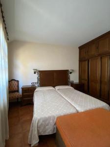Postel nebo postele na pokoji v ubytování Casa rural osvilares