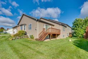 a large house with a large yard at Luxury Prairie Retreat 5 Min from Madison! in Sun Prairie