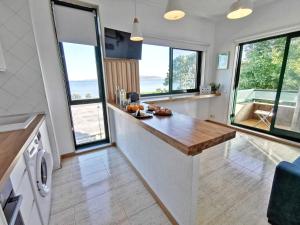 Η κουζίνα ή μικρή κουζίνα στο apartamento Vigo Samil
