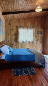 Postel nebo postele na pokoji v ubytování Cabanas Aconchego do Caboclo