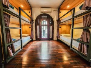 Postel nebo postele na pokoji v ubytování MedioMundo Hostel