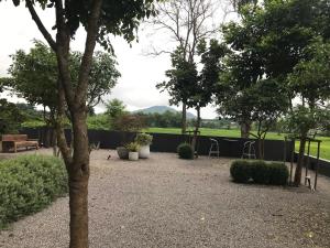 THE OAK’S外面的花园