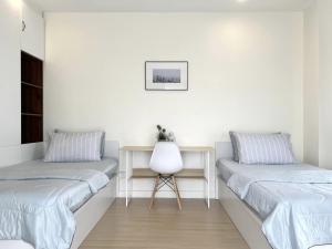 Postel nebo postele na pokoji v ubytování Cozy Suite - Near UTAR - Champs Elysees Kampar + 18 fotografií