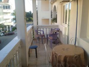 Balkón nebo terasa v ubytování Guest House Vila Jasna