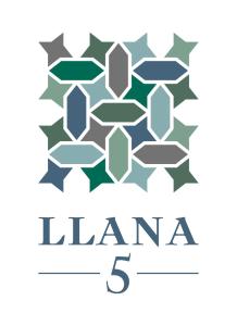 un logotipo para el equipo lama en Llana 5 alojamiento turistico, en Jaén