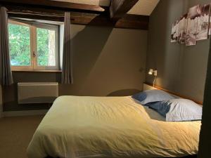 Postel nebo postele na pokoji v ubytování Auberge du désert