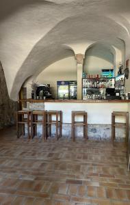Lounge nebo bar v ubytování Auberge du désert