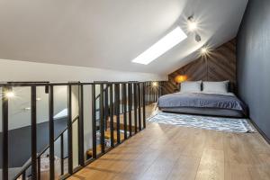 Rúm í herbergi á Didukh Eco Hotel&Spa
