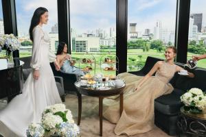 a rendering of a bride and her bridesmaids at The St. Regis Bangkok in Bangkok