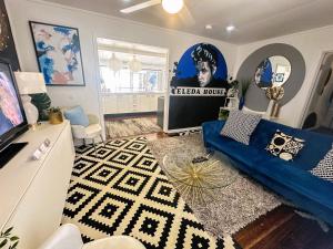Posezení v ubytování Eleda House Hunter Valley Escape