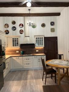 Kuchyň nebo kuchyňský kout v ubytování Apartment Carlsbad