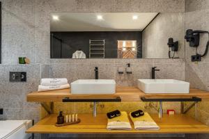 Baðherbergi á Didukh Eco Hotel&Spa