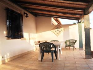 Balkon atau teras di La Giara - holiday apartments