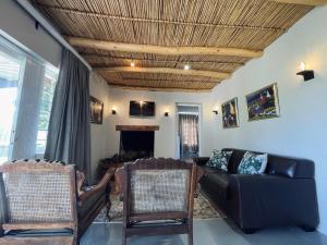 Et opholdsområde på Dorpsig Cottage