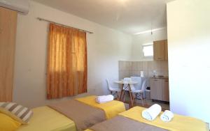 Voodi või voodid majutusasutuse Apartments Stevan toas