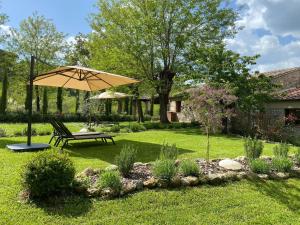Zahrada ubytování Mulino in Chianti