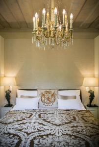 Cama ou camas em um quarto em Villa Rosen der Villa Liechtenstein