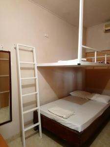 Katil dua tingkat atau katil-katil dua tingkat dalam bilik di Nhà nghỉ 218