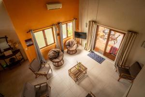 Posezení v ubytování Charming Condo
