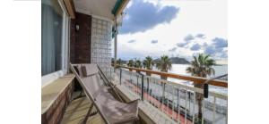 balcone con vista sull'oceano di Sogno sul mare a Sestri Levante