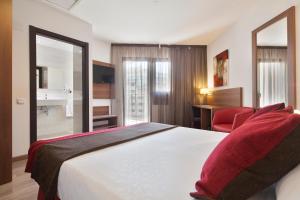Postel nebo postele na pokoji v ubytování Hotel Best Auto Hogar