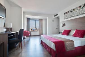 Postel nebo postele na pokoji v ubytování Hotel Best Auto Hogar